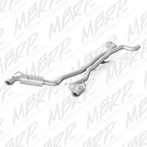 MBRP 2010 Chev Camaro V8 6.2L 6 Speed Dual Cat Back Round Tips (11 Conv. MUST purchase mbrpAD1710)