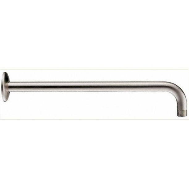 15 In Right Angle Shower Arm With Brushed Nickel Com Angle Shower Arm With, Right Angle Shower Arm