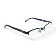 thumbnail image 3 of Flower Women's FLR6020 Prescription Eyeglasses with Case, Navy Blue, 3 of 6