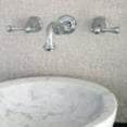 thumbnail image 2 of Kingston Brass KS3121BL Wall Mount Bathroom Faucet, Polished Chrome, 2 of 3