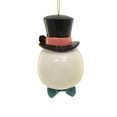 thumbnail image 2 of Transpac Retro-Looking Holiday Ornament - One Ornament 5.0 Inch, Polyresin - Christmas Bust Tc01478, 2 of 3