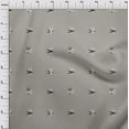 thumbnail image 3 of oneOone Tissu Viscose Georgette Imprimé Flèche Ikat au Mètre 42 Pouces de Large, 3 of 4