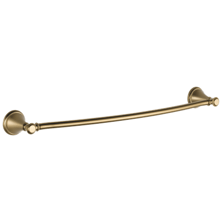 Delta Cassidy 24u0022 Towel Bar, Champagne Bronze