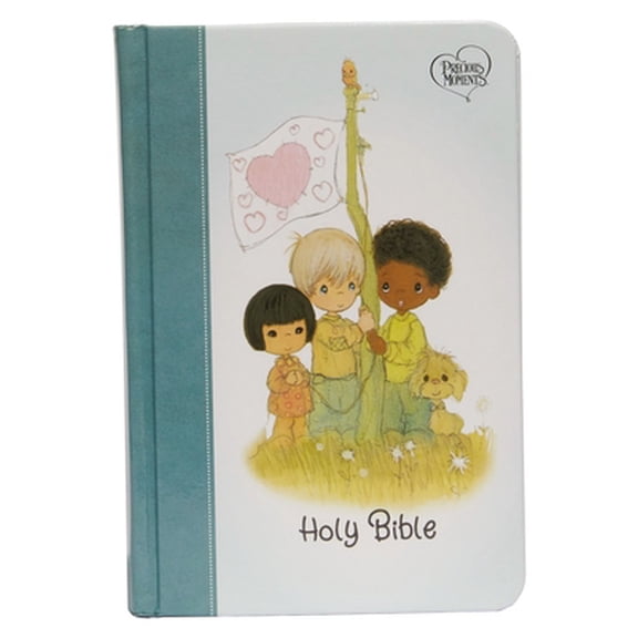 Pre-Owned Nkjv, Precious Moments Small Hands Bible, Teal, Hardcover, Comfort Print: Holy Bible, New King James Version (Hardcover) 0785238646 9780785238645