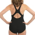 thumbnail image 2 of Dolfin Aquashape Women's Solid Conservative Lap Swimsuit in Black, Size 18, 2 of 2
