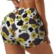 thumbnail image 1 of Fotbe Black Cow Sunflowers Shorts Sin Costuras – Shorts Deportivos de Cintura Alta para Mujer, Elásticos para Gimnasio, Yoga, Running o Ciclismo-Small, 1 of 8