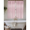 thumbnail image 4 of Pink Bathroom Window Curtain, Modern Abstract Art Ombre Striped Light Filtering Coffee Kitchen Curtains, Bedroom Living Room Curtains 2 Panel 84"x63", 4 of 6