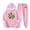 Pink, variant on Dreluolixuan Loungewear for Women Crew Neck Long Sleeve Hoodie Jogger Pants Santa Lightweight Travel Tracksuits