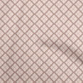 thumbnail image 1 of oneOone Cotton Jersey Dark Peach Fabric Geometric Dress Material Fabric Print Fabric By The Yard 58 Inch Wide, 1 of 4