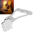 thumbnail image 4 of Guitar Tailpieces, Accessories Bridge Tailpiece Replacement Parts  For Jazz For Musical Instrument Silver, 4 of 8
