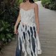 thumbnail image 5 of Chaleco Sin Mangas Mujeres Hot Girl Sling Vest Fashion Y2K Ruffled Camisole Tassels Tops (Blanco S) Ygjytge para Mujer Blanco T M, 5 of 5