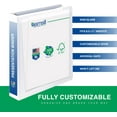 thumbnail image 3 of shiyou-18557 Value View Binder, 1.5-Inch, White, 3 of 4