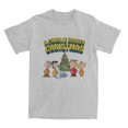 thumbnail image 1 of Camiseta especial de Navidad de Peanuts Charlie Brown Snoopy para hombres y mujeres, camiseta novedosa, camiseta de cuello redondo, camiseta de algodón, ropa recién llegada, 1 of 5