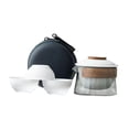 thumbnail image 5 of TISHITA Travel Tea Set Chinese Tea Set 1 Pot 3 Mini Cups Teapot and Cup Set Teaware for Thanksgiving Climbing Hiking Outdoor Activity A, 5 of 8