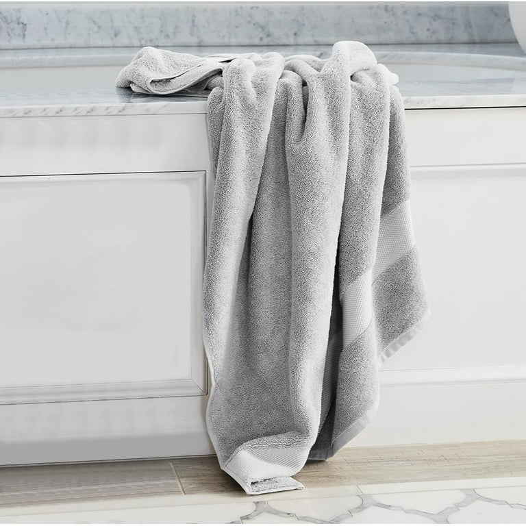 Softolle 100% Cotton Luxury Bath Towels - 600 GSM Cotton Towels for  Bathroom - Set of 4 Bath Towel - Eco-Friendly, Super Soft, Highly Absorbent  Bath Towel - Oeko-Tex Certified - 27 x 54 inches Grey
