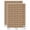 Brown, variant on How I Did My Work Checklist Teacher Student School Sticker Set - Orange - Gloss Finish - 1.25" Mini