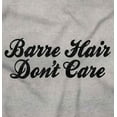 thumbnail image 2 of Barre Hair Dont Care Workout Ballet Women's Graphic T Shirt Tees Brisco Brands X, 2 of 5