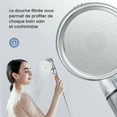 thumbnail image 5 of La solución de higiene definitiva: cabezal de ducha con filtro de alta presión, tecnología de ahorro de agua e instalación sencilla para una ducha diaria similar a la de un spa, 5 of 5