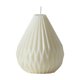 thumbnail image 2 of Fiudx Artículos en oferta con ofertas flash Vela de aromaterapia con líneas geométricas nórdicas en forma de columna, grande, color blanco, 2 of 5