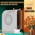 thumbnail image 2 of ZFYXGS Small Portable Electric Space Heater Energy Efficient with Thermostat for Inside Small Room Home Clearance, 2 of 6