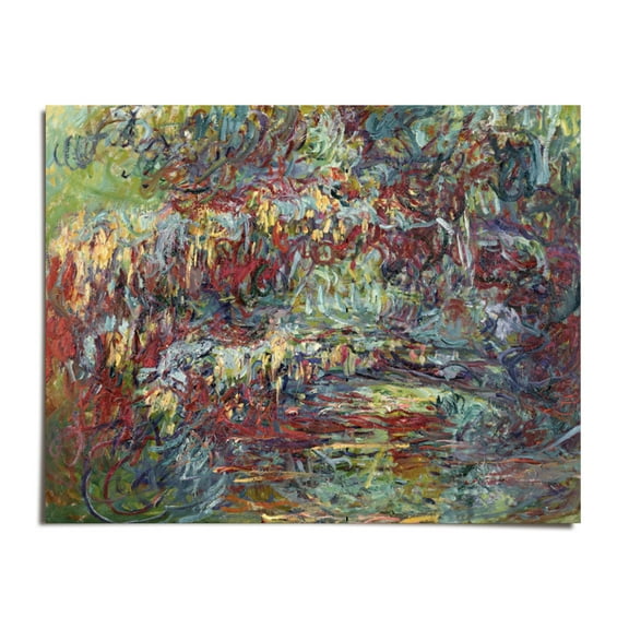 Weeping Willow - Claude Monet - 8x10 - Wall Art Print - UNFRAMED