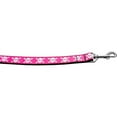 thumbnail image 1 of Pink Skulls Nylon Dog Leash 5/8 Inch Wide 6Ft Long, 1 of 1