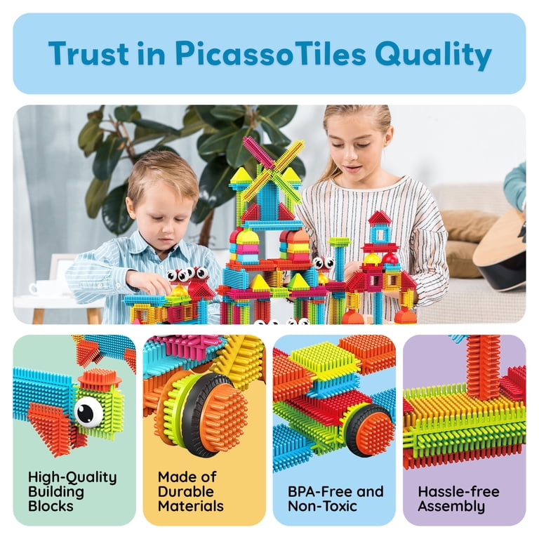 Hedgehog Bristle Blocks Building Set 112-Piece photo 7