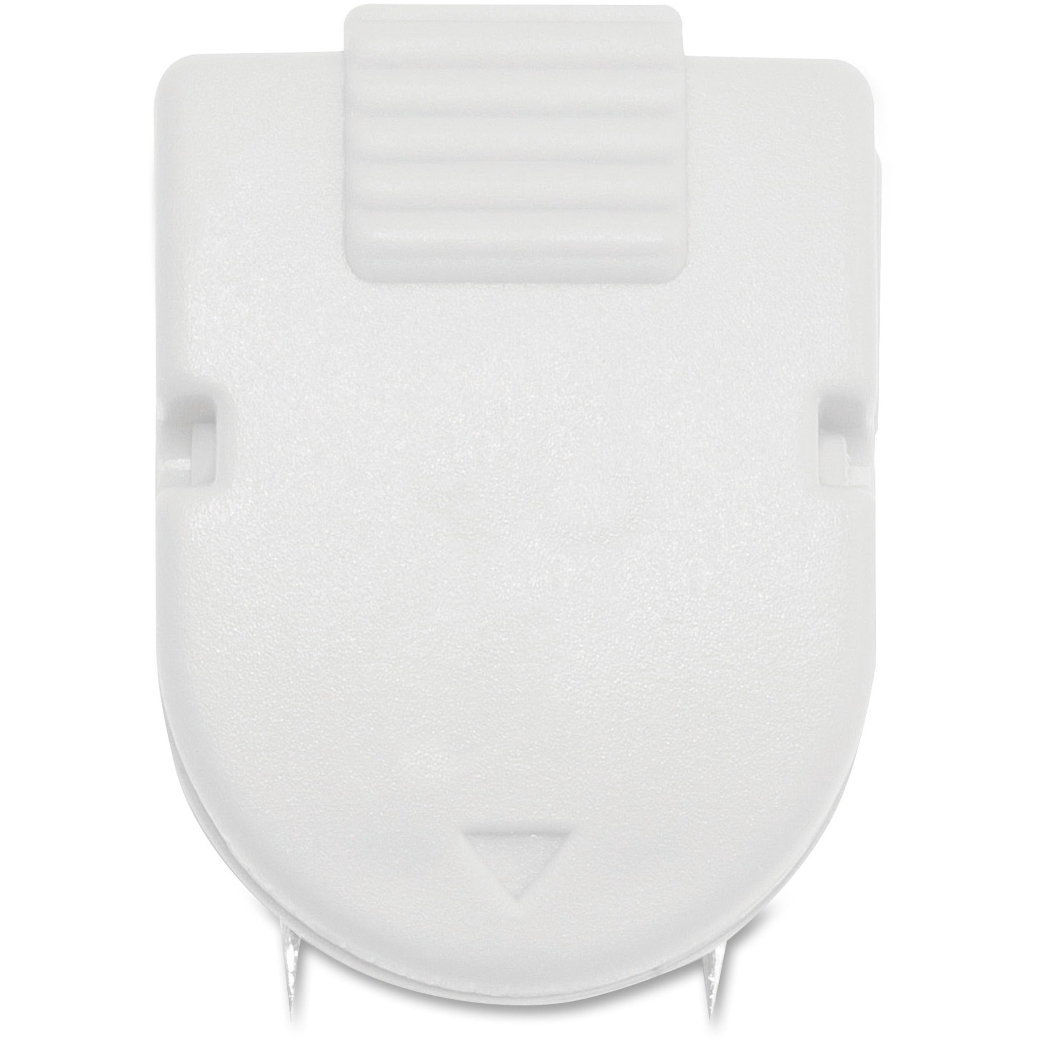 Advantus Panel Wall Clips For Fabric Panels - White Plastic Clips, 40 Pack (2 X 20)