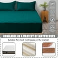 thumbnail image 4 of Queen Size Waterproof Mattress Protector - Soft Breathable Queen Bed Waterproof Mattress Cover, Noiseless, Washable Cooling Mattress Pad - Fitted with Stretchable 18 inches Deep Pocket, 4 of 11