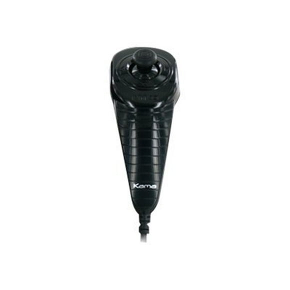 Nyko Kama Wired - Nunchuk - wired - black - for Nintendo Wii