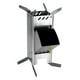 thumbnail image 3 of Estufa de camping plegable compacta y multifuncional para cocinar Plata, 3 of 8