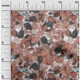 thumbnail image 2 of oneOone Cotton Flex Rust Brown Fabric Abstract Floral Sewing Craft Projects Fabric Prints By Yard 40 Inch Wide-1ra, 2 of 5