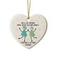 thumbnail image 3 of Adorno de Corazón de La Amistad con Vidrio Marino, Recuerdo de La Amistad, Adorno de Corazón de La Amistad para Árbol de Navidad, Adornos Colgantes, 3 of 7
