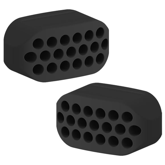 2pcs Silicone Jaw Line Trainer Detachable Chew Exercise Ball Face Muscle Training Fitness Equipment