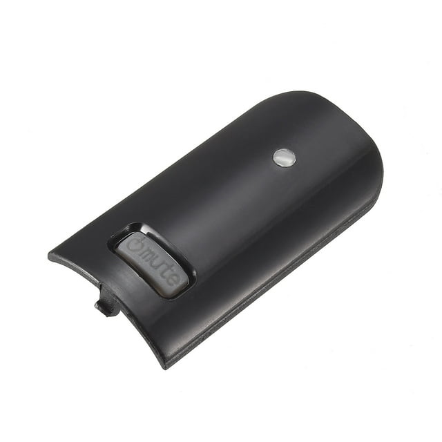 Cubierta de interruptor de micrófonos Unique Bargains Cubierta de plástico compatible con PGX2 Wireless 1.79 x 0.91 x 0.24" Negro