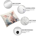 thumbnail image 4 of Nawypu  Pig Decorative Pillow Cases Lovely Farm Animal Funny Pink Piggy Throw Pillow Case Decorative Cushion Cover Home Sofa 2pc 12x12in, 4 of 6