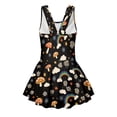 thumbnail image 5 of Uourmeti Girls' Whimsical Mushroom Rainbow Floral Swim Dress - Sleeveless Skirted One-Piece Bathing Suit, Quick Dry & Stretchy for Beach, Pool & Vacation, 5 of 8