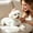 B, variant on Pet Summer Matching Outfit Set, Breathable Vest with Sun Hat & Traction Ring for Small Breed Puppies Outdoor Daily Wear