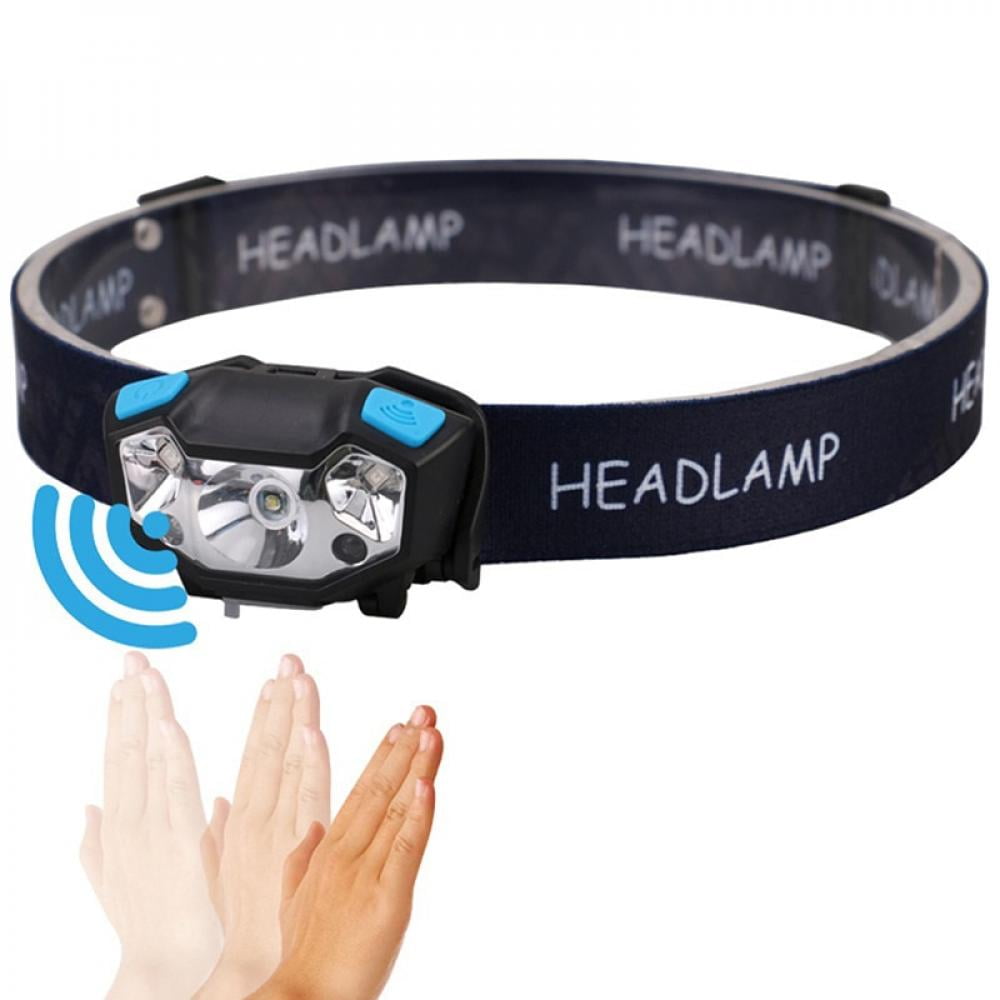 LED Motion Sensor Headlamp Headlight USB Rechargeable Head Flashlight H1 LED Motion Sensor Headlamp Headlight USB Rechargeable Head Flashlight H1