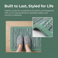 thumbnail image 3 of REGALWOVEN Kitchen Rugs Non-Slip Rubber Backing Kitchen Mats for Floor, Oil Absorbent Runner Rug for Laundry Room, Entryway Green 28" x 18", 3 of 6
