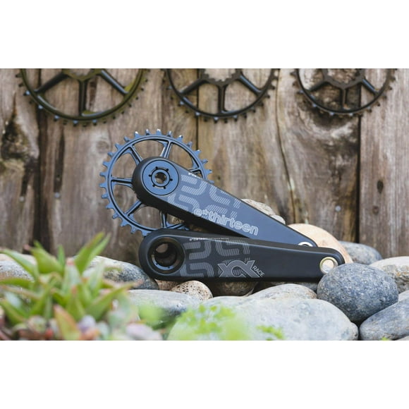 e*thirteen Components XCX Race Carbon Crank Arms Black, 175mm
