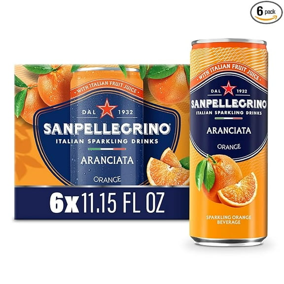 SanPellegrino Aranciata Can 330ml