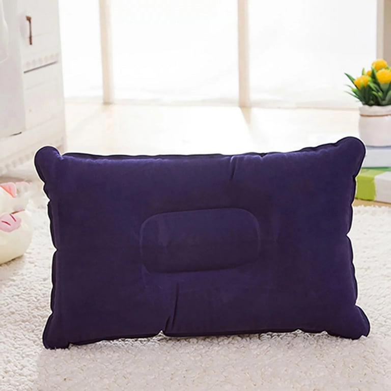 Inflatable Pillows For Camping Ultralight Comfortable Compact Travel Pillow For Backpacking Hiking Airplane Train Car Soft Pillows for Couch Couch Pillows 18x18 Big Pillows for Bed Decorative Fun Walm...