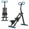 thumbnail image 3 of Ambifirner Upgraded Vertical Climber Machine with Display - 265LB Capacity, Foldable Full-Body Workout Equipment for Home, Adjustable Handlebar, Blue, 3 of 9