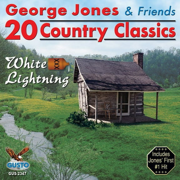 George Jones & Friends - 20 Country Classics: White Lightning - Music & Performance - CD