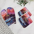 thumbnail image 5 of Ocean Lighthouse Insulated Gloves And Pot Mats (four Piece Set), 5 of 6