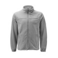 thumbnail image 1 of Men's Full Zip-Up Two Tone Solid Warm Polar Fleece Soft Collared Sweater Jacket (L, LF45 #1), 1 of 3
