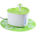 thumbnail image 4 of Fuente de agua automática para gatos, con luces LED y almohadilla, interfaz USB, bebedero para perros en forma de corazón, 4 of 8