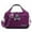 Purple, variant on Oxford Messenger Bags Waterproof Anti-Theft Female Shoulder Handbag (Black)