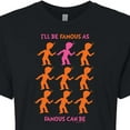 thumbnail image 3 of I'll Be Famous - Juniors Cropped Cotton Blend T-Shirt, 3 of 6